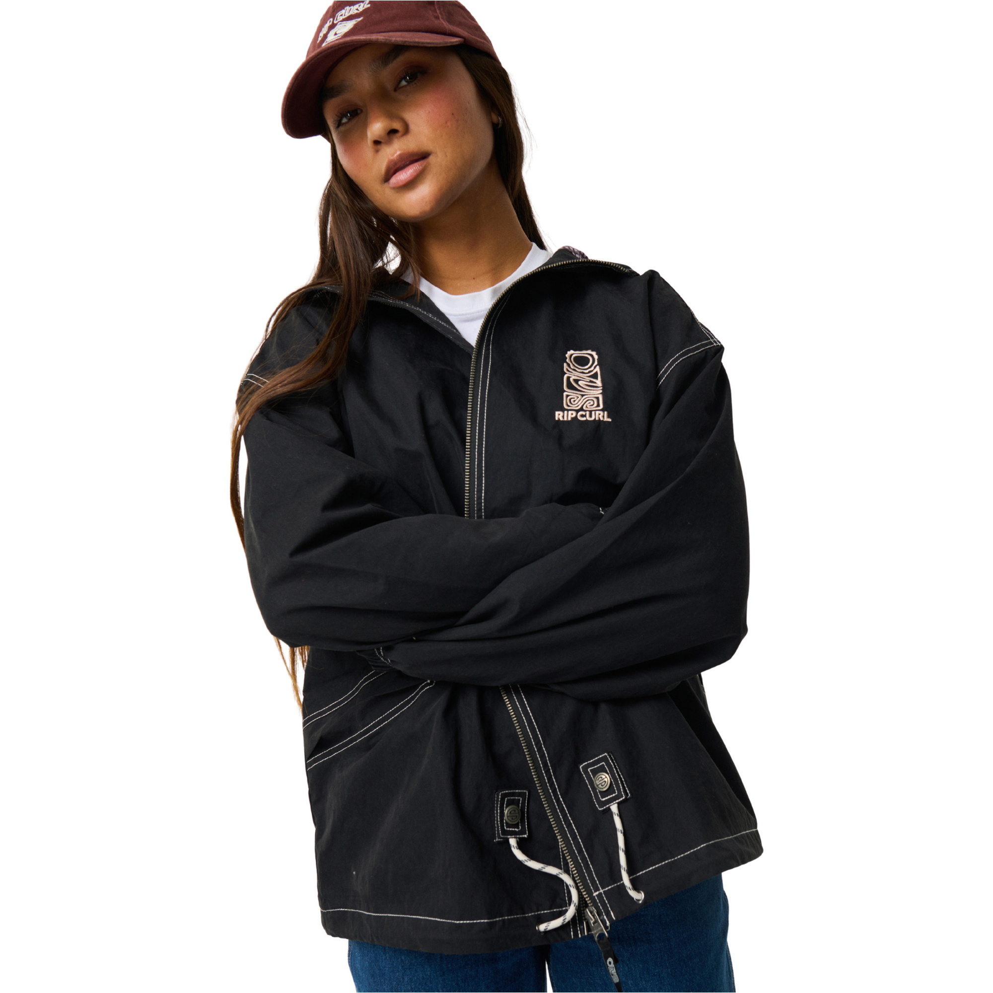 2026 Rip Curl Womens S-Series Archives Jacket 042WJA - Black